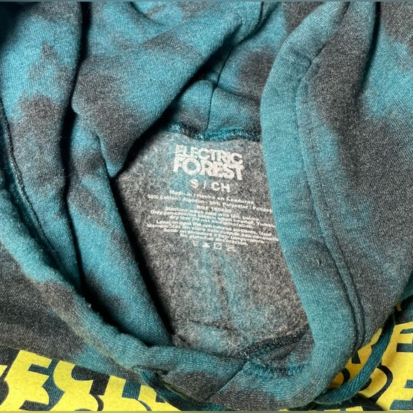 Electric Forest Official Hoodie (2020- The Leap Year) - US Small - Picture 2 of 3